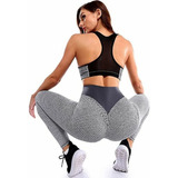 2pcs Leggins Deportivos Casual Sexy Gimnasio Mallas Levanta