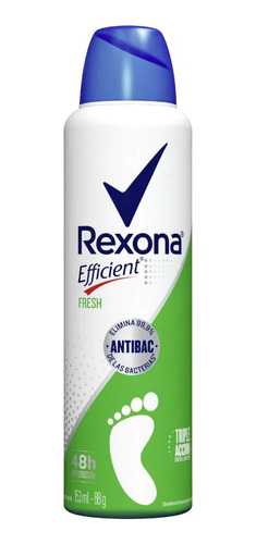 Talco Desodorante Para Pies Efficient Fresh 153ml Rexona