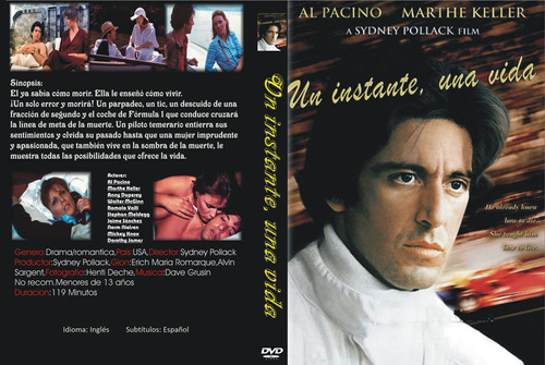 Un Instante, Una Vida - Al Pacino - Automovilismo - Dvd