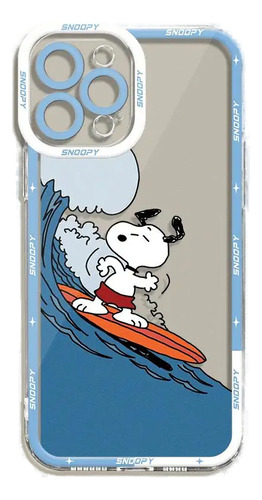 Funda De Teléfono Snoopy Anime Para iPhone 15 Plus 14 13 12