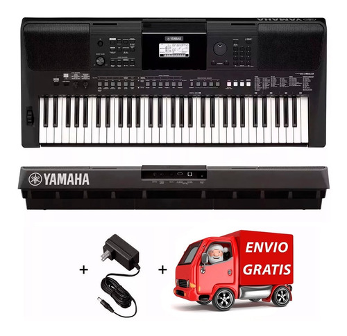 Teclado Organo Yamaha Psr E463 Sensitivo + Fuente + Envío Cu