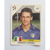 Figurinha Futebol Copa 1990 Panini Baggio Itália Nº53