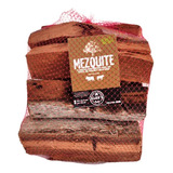 Leñitos De Mezquite 8 Kg, Chunks, Trozos, Leña Para Ahumar