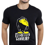 Camiseta Personalizada Frase Cerveja Engraçada Camisa T-shir