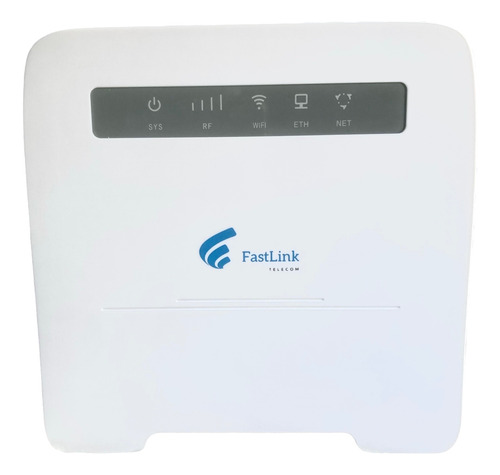 Modem Wi-fi Fastlink Fit718 4g P Chip Antena Acesso Rural