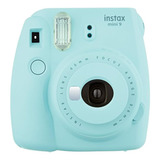 Camara Instantanea Fujifilm Instax Mini 9 - Azul Hielo, 2,7