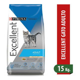  Excellent Cat Gato Adulto 15 Kg ((efv0-$67500.-)) Leer Bien