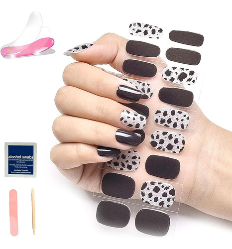 Pegatinas De Uñas De Gel, Kit De Pegatinas Para Uñas Confide