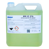 Cloro Hipoclorito Sodio 3% Winkler Wk-cl 5 Litros