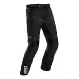 Jm Pantalon Richa Moto Buster Wp Negro Proteccion D3o