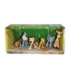 Animales De Selva Set X 6 Soft En Caja