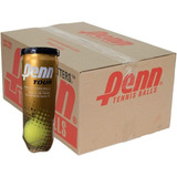 Tubos Pelotas Tenis Penn Caja X24 Polvo Ladrillo Premium