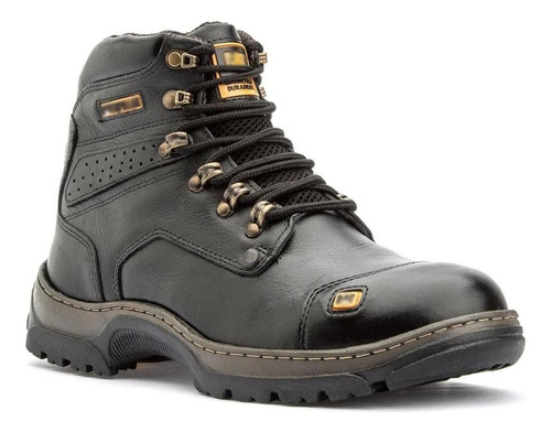 Bota Coturno Botina 100% Couro Legitimo Palmilha Gel 70% Off