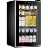 Refrigerador De Vitrina Bebidas Vino Antarctic 85 Latas