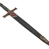 Espada Adaga Medieval 40cm Ordem Templaria Cruzadas Pfl18214