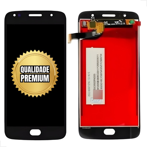 Tela Touch Display Motorola Moto G5s Xt1792 Frontal + Cola