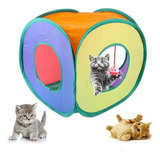Casa De Juguete Mascotas Túnel Divertido Para Gatito