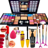 Set De Maquillaje Profesional Combo Sombra Labial Adolecente