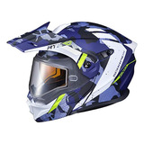 Casco Scorpion At950 - Outrigger (xx-large) (azul Mate)