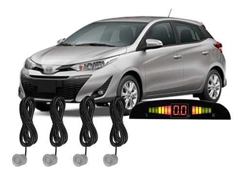 Sensor Ré Estacionamento Toyota Yaris Todas Cores Originais