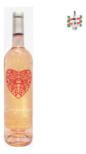 Vino Rosado Corazon Malbec Grenache San Luis Potosi 750 Ml