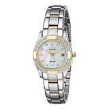 Citizen Womens Ecodrive Reloj De Dos Tonos Regente