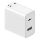 Xiaomi Cargador Pared Carga Rápida 33w Doble / Usb A + Usb C