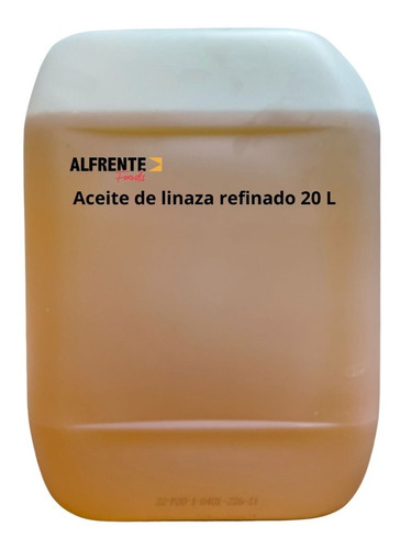 Aceite De Linaza Refinado 20 L