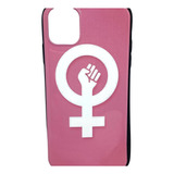Carcasas Para iPhone 11 Mujeres Feminismo Power Girl