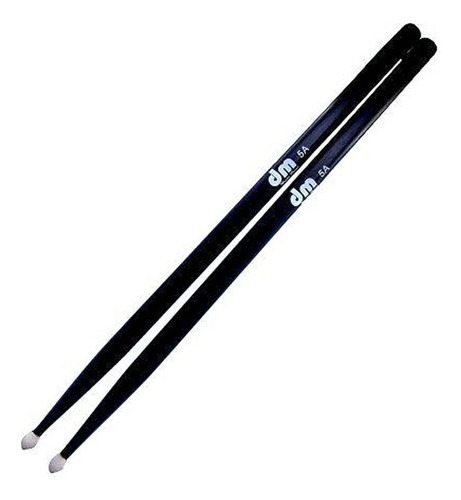 Dm Master Drum Dmbq043 Baqueta Par Negro 5a Maple Nylon Tamaño 7a