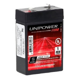 Bateria Selada 6v 2,8ah Unipower Up628 2.8ah Brinquedo Alarm