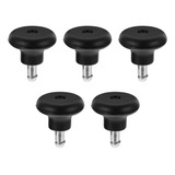 Silla De Oficina Bell Glides Con Ruedas Fijas, 5 Unidades