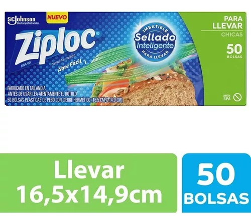 Bolsas Ziploc Chicas  ×50 Oferta Palermo