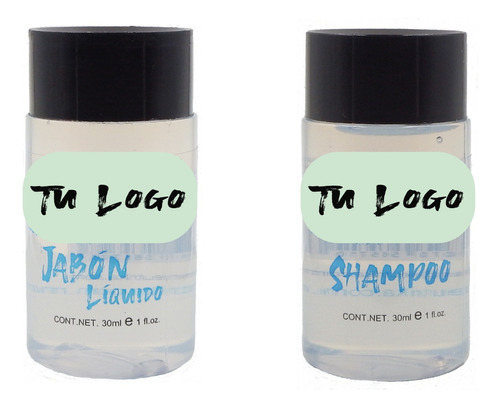 Jabón Líquido Y Shampoo Hotelero 30ml - 200 Pzas. Amenidades