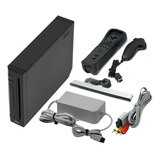 Nintendo Wii Black Edition + 9 Juegos +1 Control + 1 Nunchuk