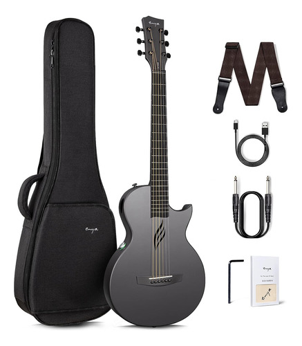 Nova Go Sp1 - Guitarra Eléctrica Acústica De Fibra De Carbon