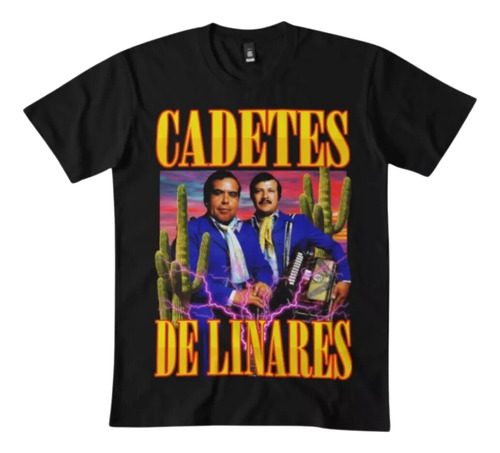 Playera Cadetes De Linares, Camiseta Norteña Clásica