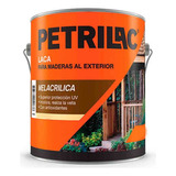 Laca Melacrilica Petrilac Doble Filtro Uv Int/ext X 4lts Rex Color Brillante