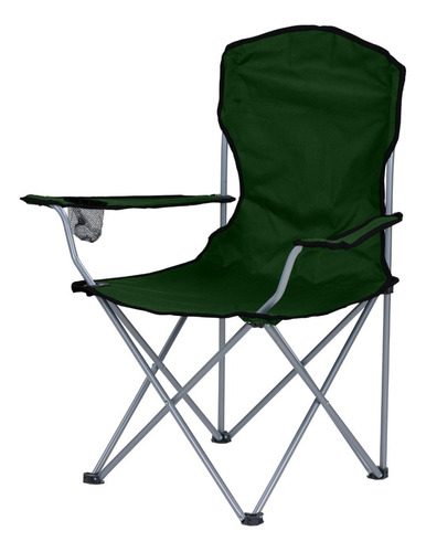 Sillon Director Plegable Waterdog Hasta 120kg + Bolso Color Verde