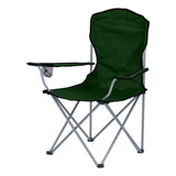 Sillon Director Plegable Waterdog Hasta 120kg + Bolso Color Verde