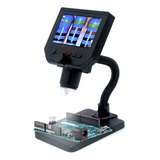 Microscópio Digital Portátil G600 Lcd Com Alto Brilho