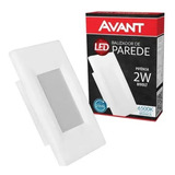 Balizador Led 2w 4x2 Avant Branco Frio 6500k