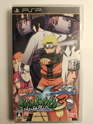 Juego Naruto Shippuden Ultimate Ninja 3 Para Psp Ver.japones