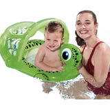 Bote Flotador Bebe Pileta Bombero Techo Inflable Pileta