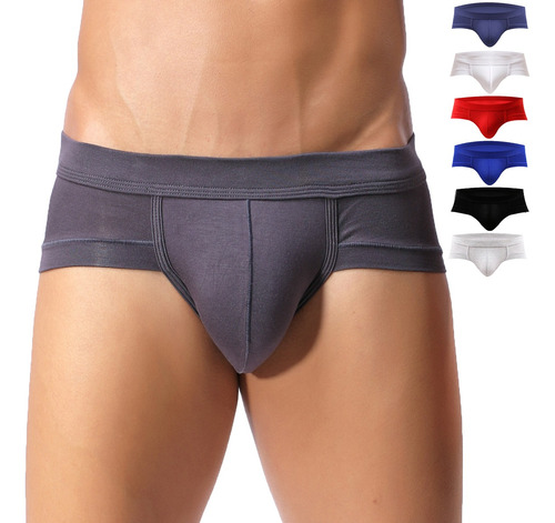 Brief.calzoncillo Para Hombre, 7 Piezas 7 Colores,modal