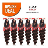 Trenzas De Pelo Sinteticas Harlem125 Kima Braid Ocean Wave,