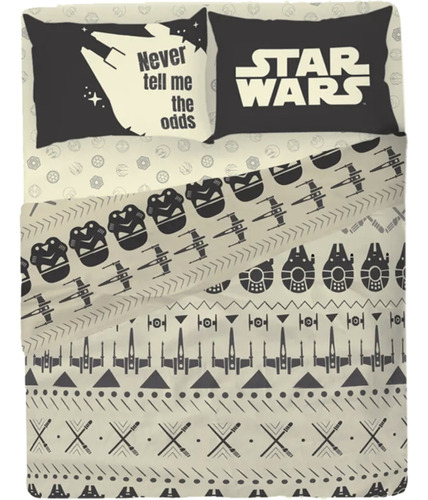 Sabanas Piñata Disney Star Wars Ultra Soft 2 Plazas