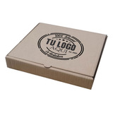 Cajas Para Pizza Personalizadas 22 Cm. 300 Unidades