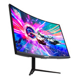 Monitor Curvo Para Juegos Qhd De 27 Pulgadas Hasta 165hz Gun