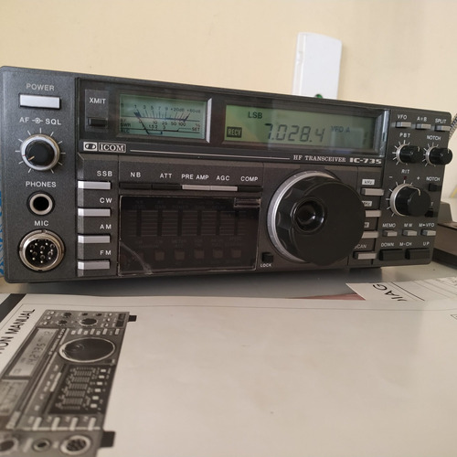 Icom Ic-735 Banda Corrida Como Nuevo Oferta